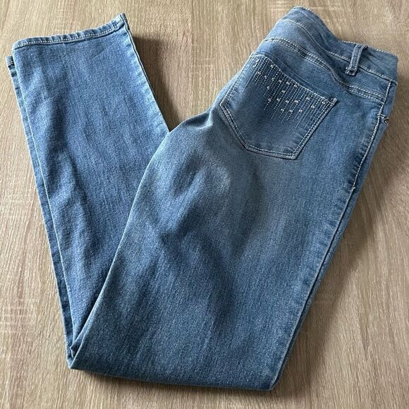 NWOT … FADED GLORY “Size: 6” Embellished Jeans - Picture 1 of 8